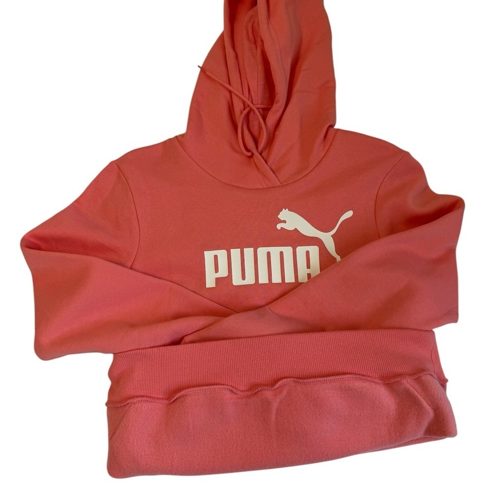 Puma Coral Hoodie with Logo - Picture 3 of 4